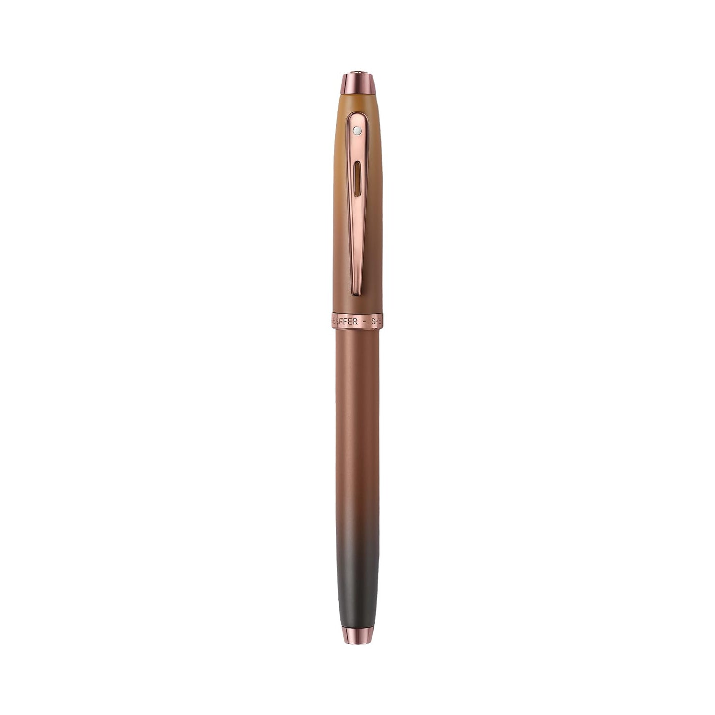 Sheaffer Gift 100 9374 Fountain Pen | Coffee Edition Matt Brown with Regal Brown PVD Trim