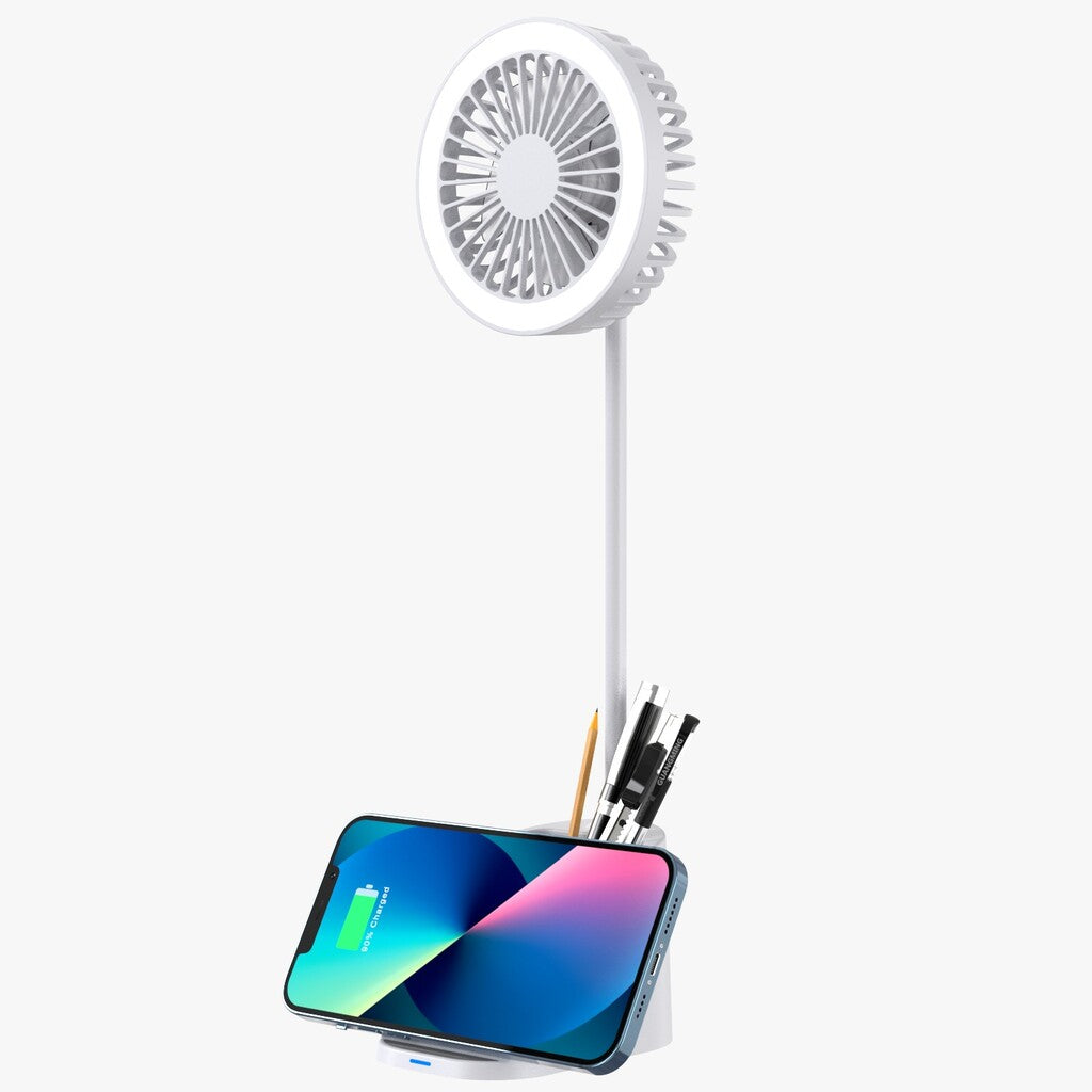 Tornado multi-function desk lamp + speaker