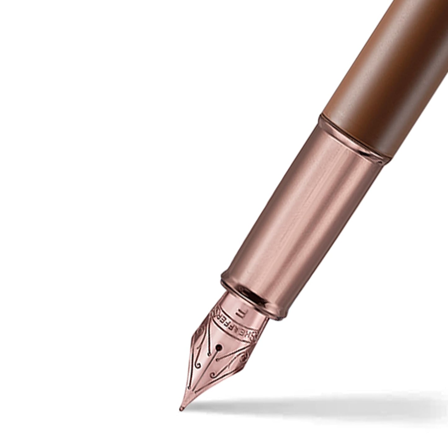 Sheaffer Gift 100 9374 Fountain Pen | Coffee Edition Matt Brown with Regal Brown PVD Trim