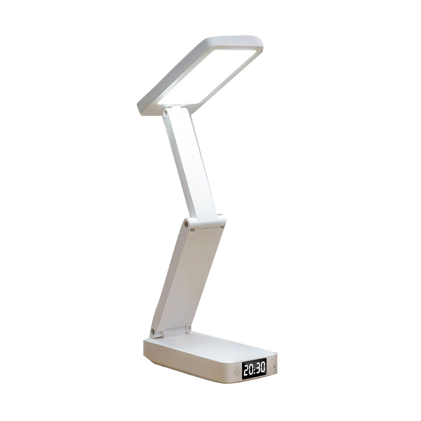 Beacon Foldable & Rechargeable Desk Lamp With Clock