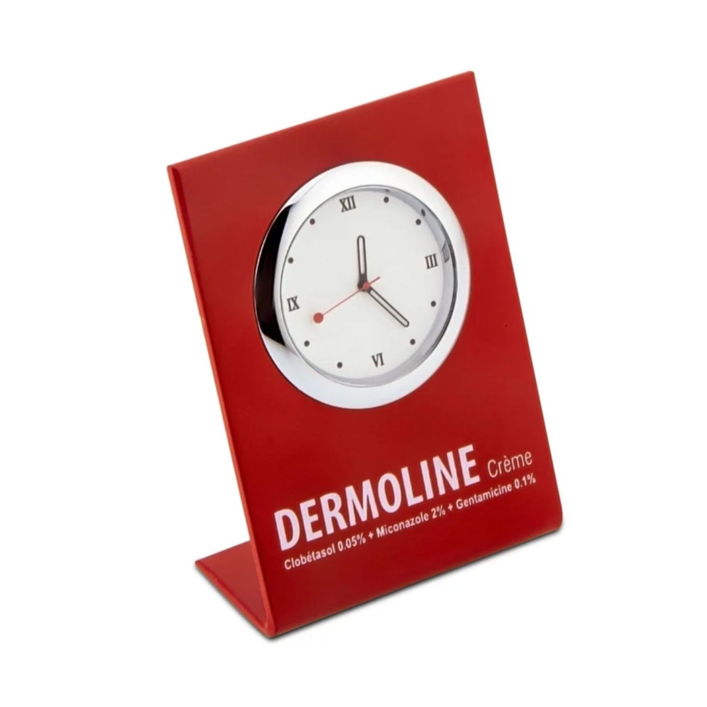 Metal Desk Clock With Branding Space