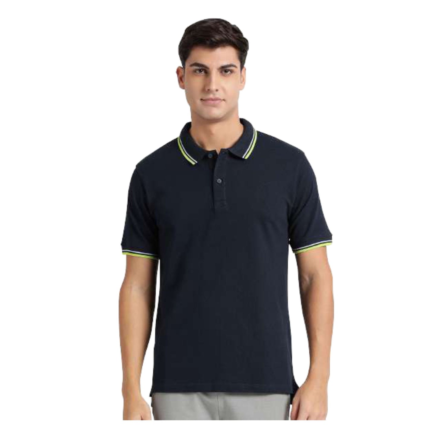Wildcraft Cotton Polo Tipping T-shirt