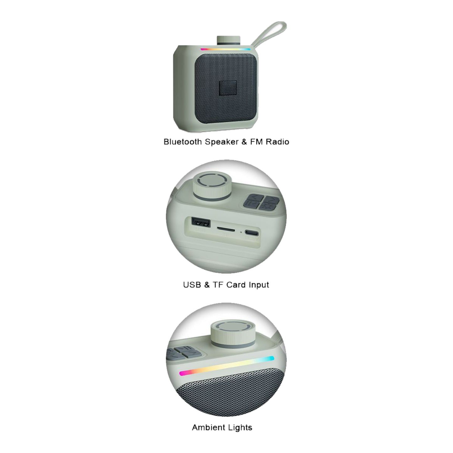 MU6 Portable Wireless Speaker