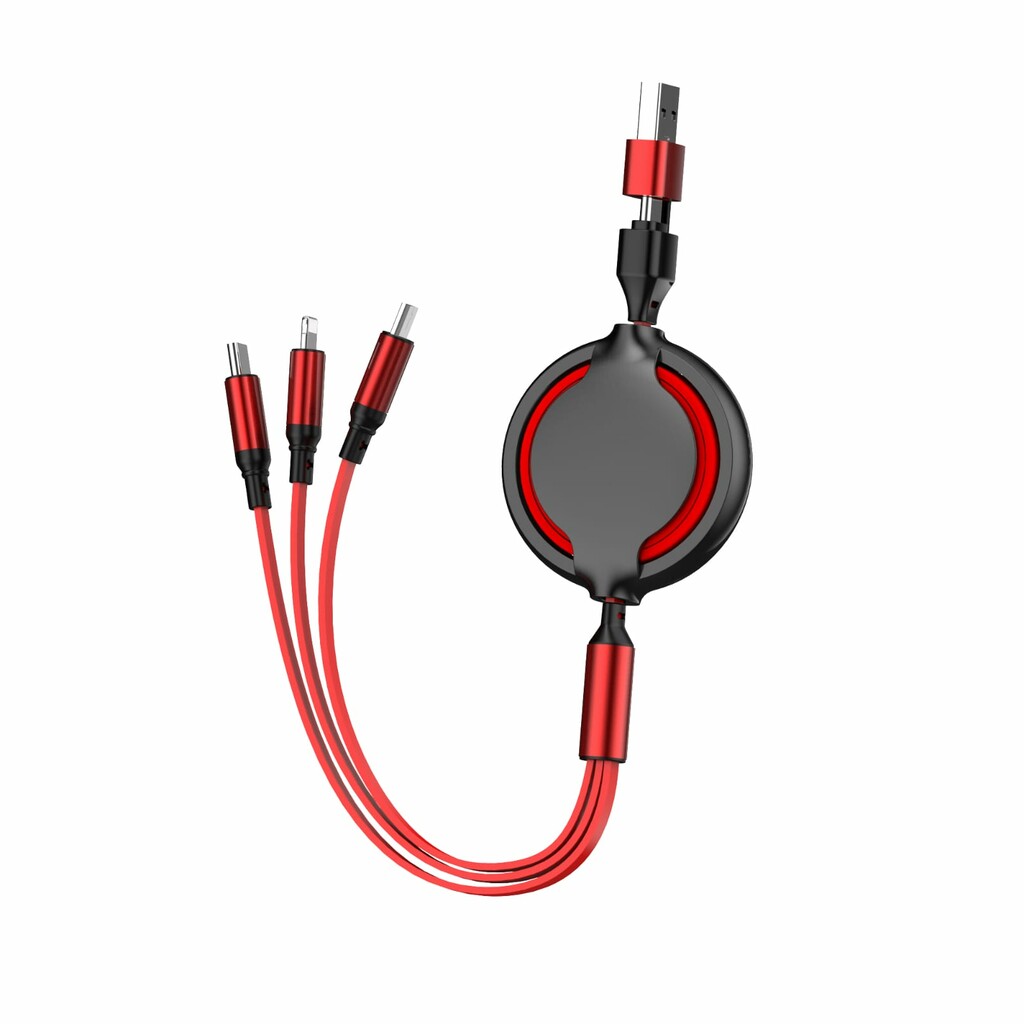 Yoyo Pro 3-in-1 Charging Retracting Cable