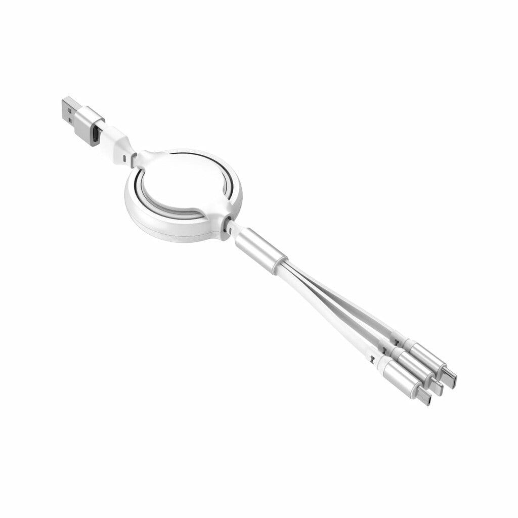 Yoyo Pro 3-in-1 Charging Retracting Cable