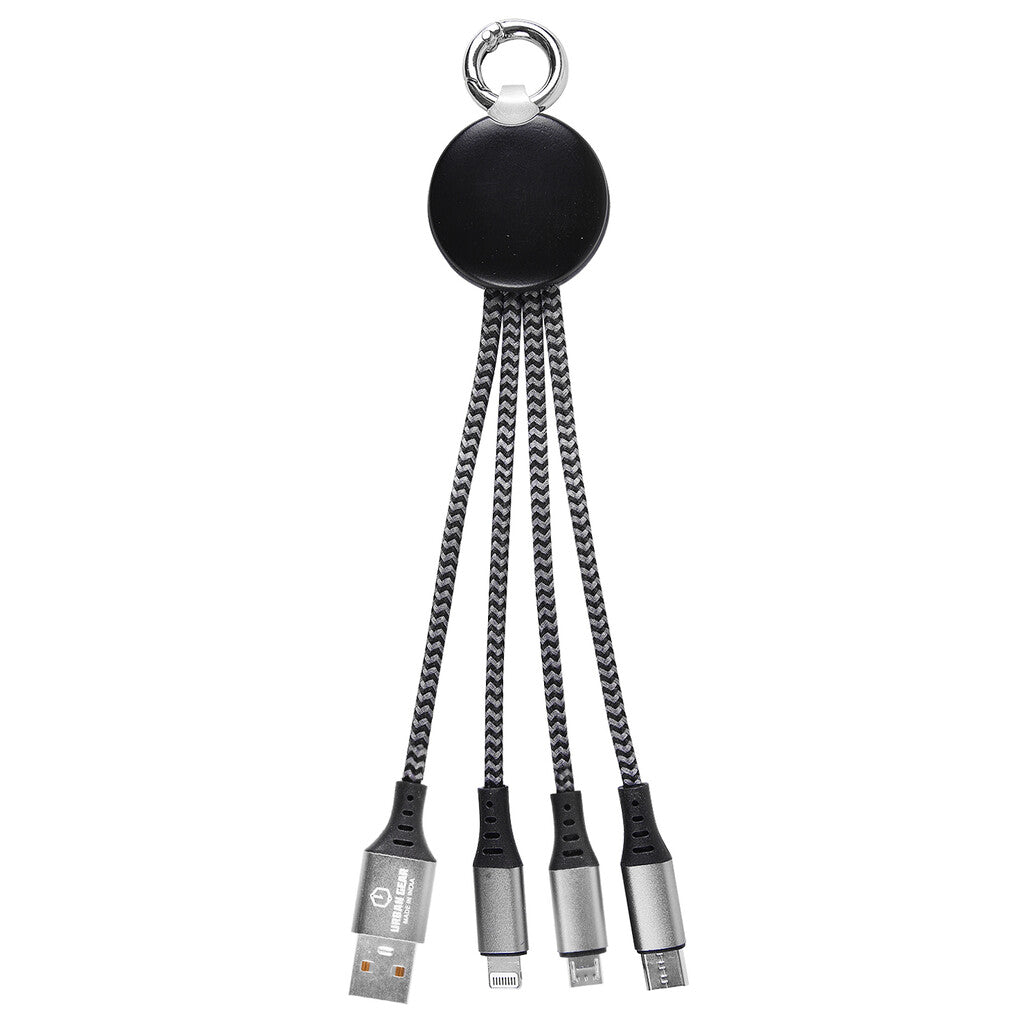 Glowchrg 3-in-1 Charging Cable with Glow Lite