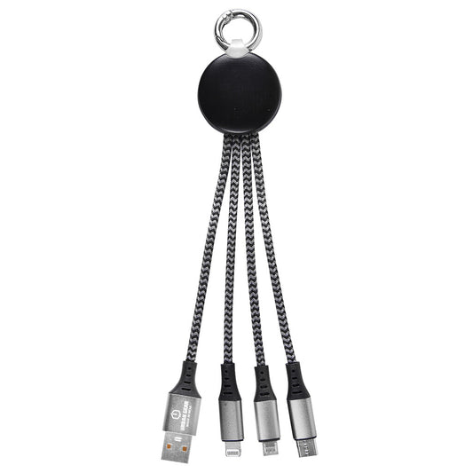 Glowchrg 3-in-1 Charging Cable with Glow Lite