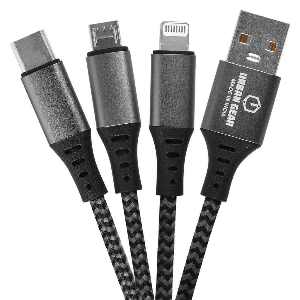 Glowchrg 3-in-1 Charging Cable with Glow Lite