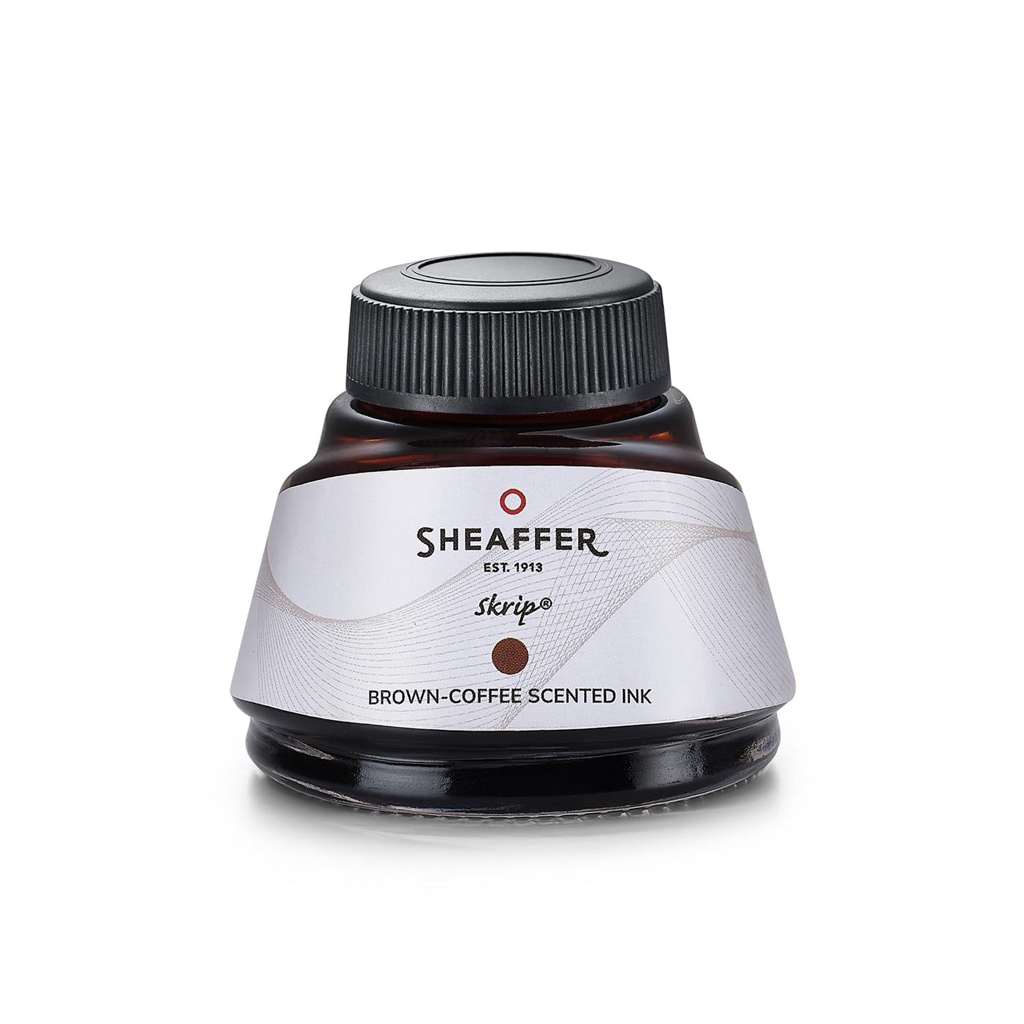 Sheaffer 100 Gift Set 9374 Coffee Edition Fountain Pen (Medium) with Regal Brown PVD Trims and Coffee Scented Skrip Ink (50 ml)