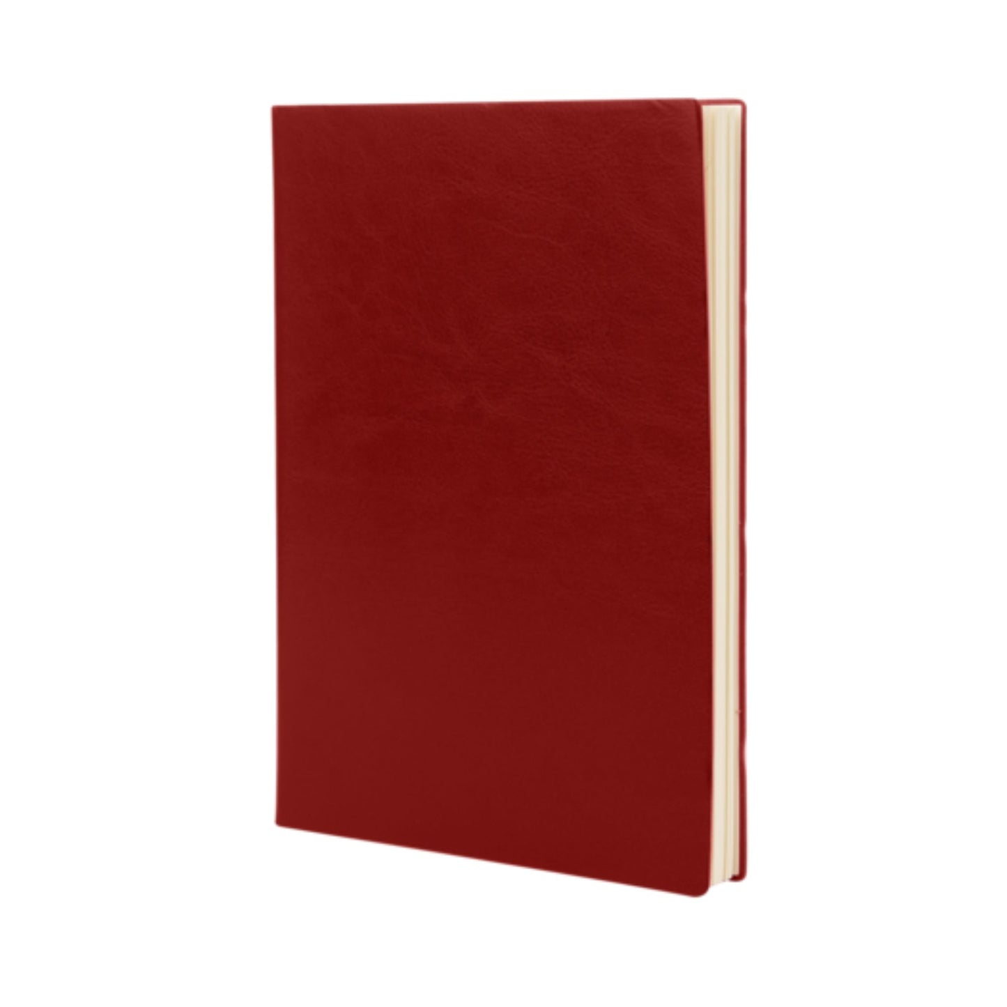 Concise Red A5 Diary with Soft touch PU Cover