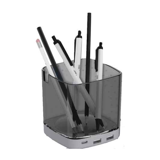Groot 4 In 1 Self-Watering Planter Charging Hub Stationery Stand Mobile Stand