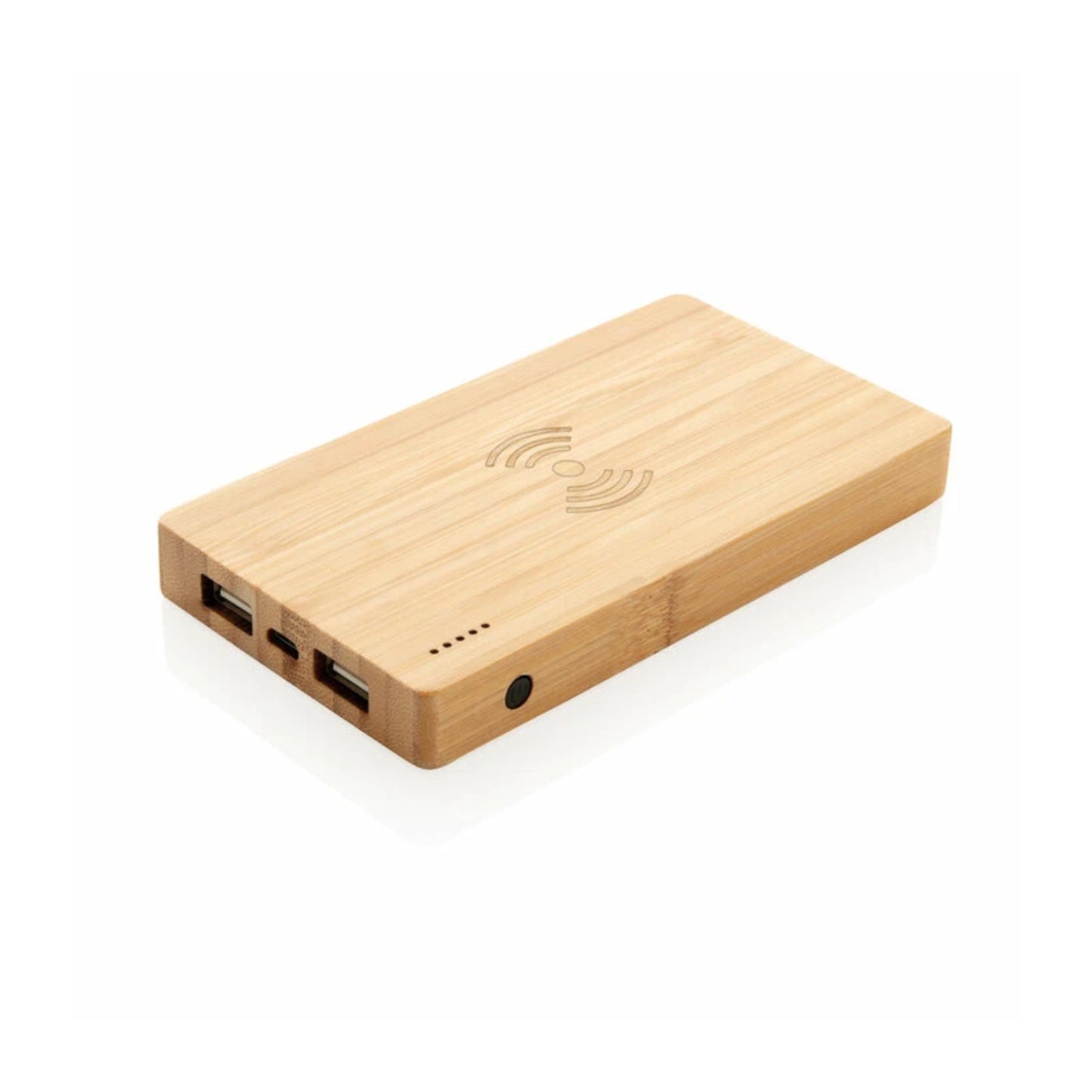 Aspen Qi Bamboo Power Bank