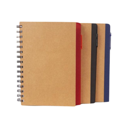 A5 Size notebook with Sticky notes and Eco pen