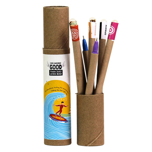 Eco Coloring Seed Pen Set (7pc)