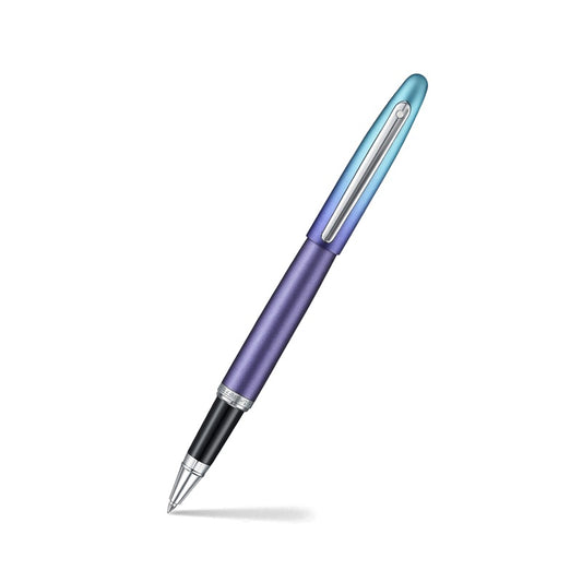 9430 Sheaffer VFM Expressions Rollerball Pen, Pearl Blue-Violet, Chrome