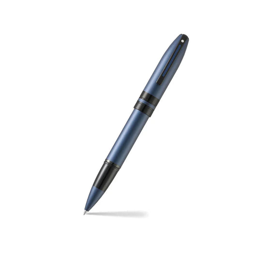 9110 Metallic blue lacquer with black PVD trim