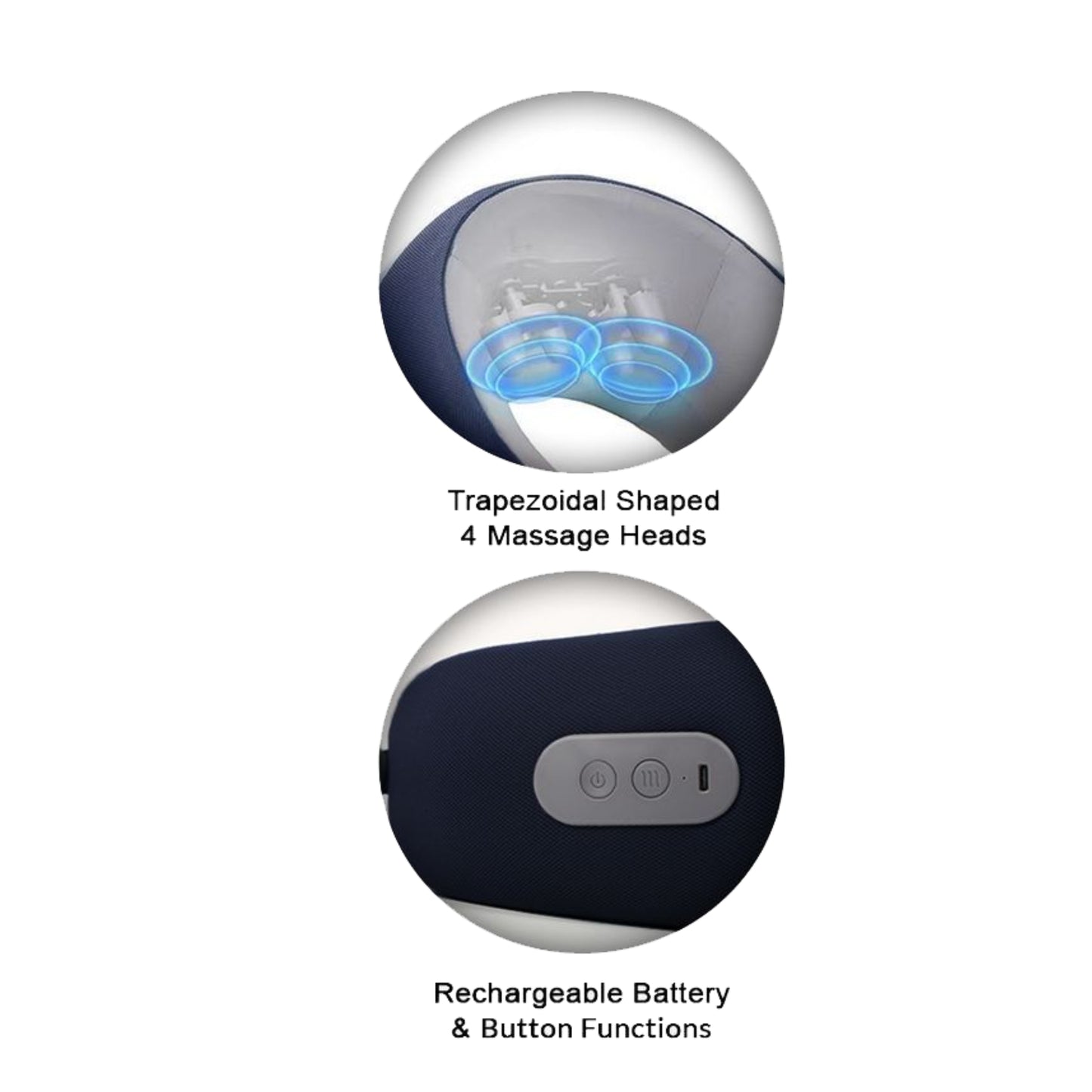 Kollar Neck Pillow with Massager