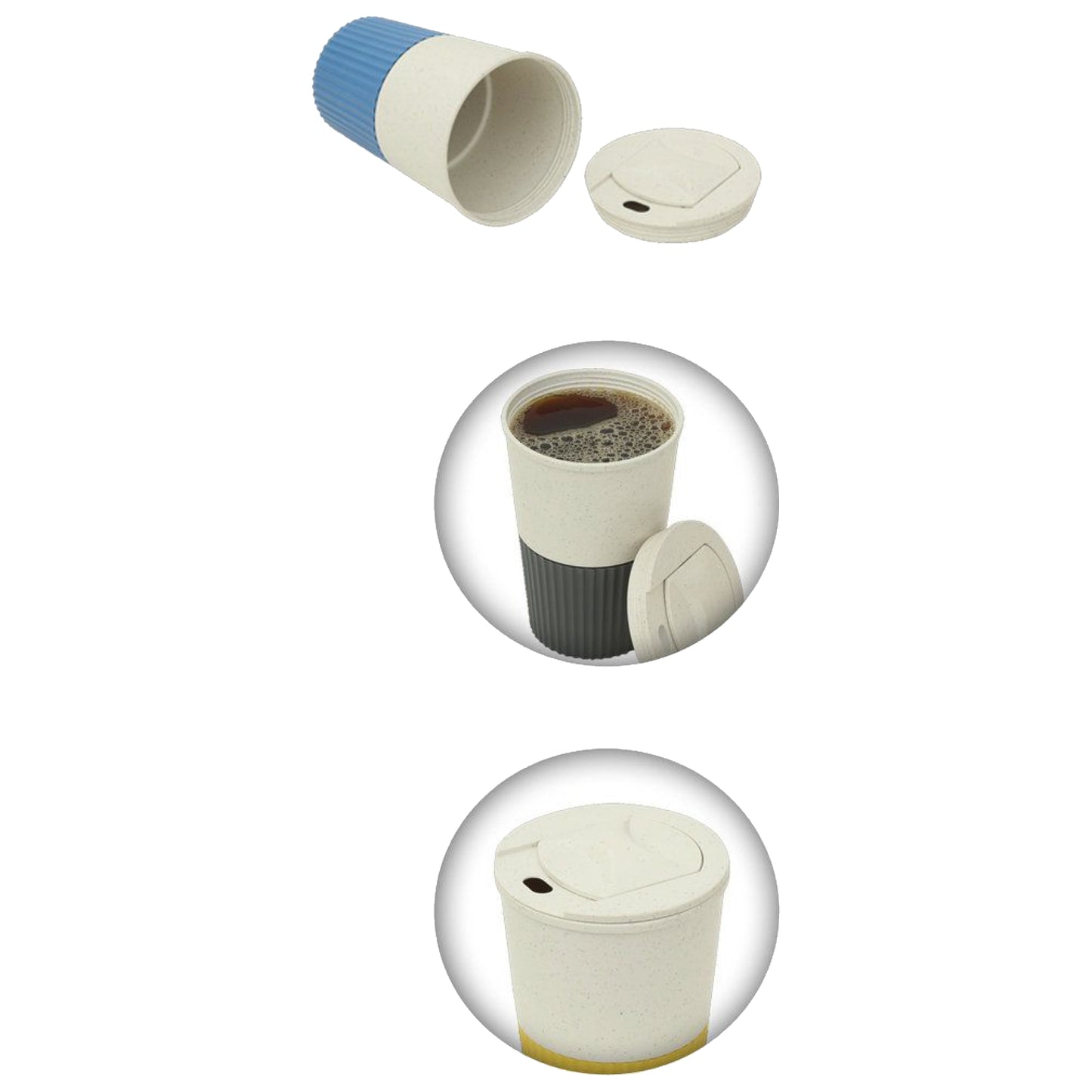 ecoFizz Wheat Straw Mug