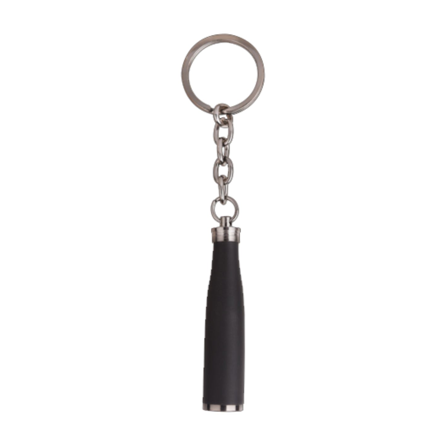 Elegant Black Finished Keychain