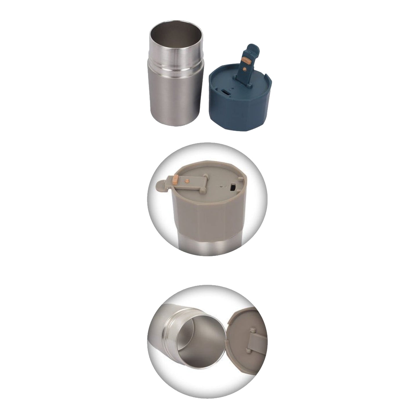Orero Double Walled Stainless Steel Thermal Mugs