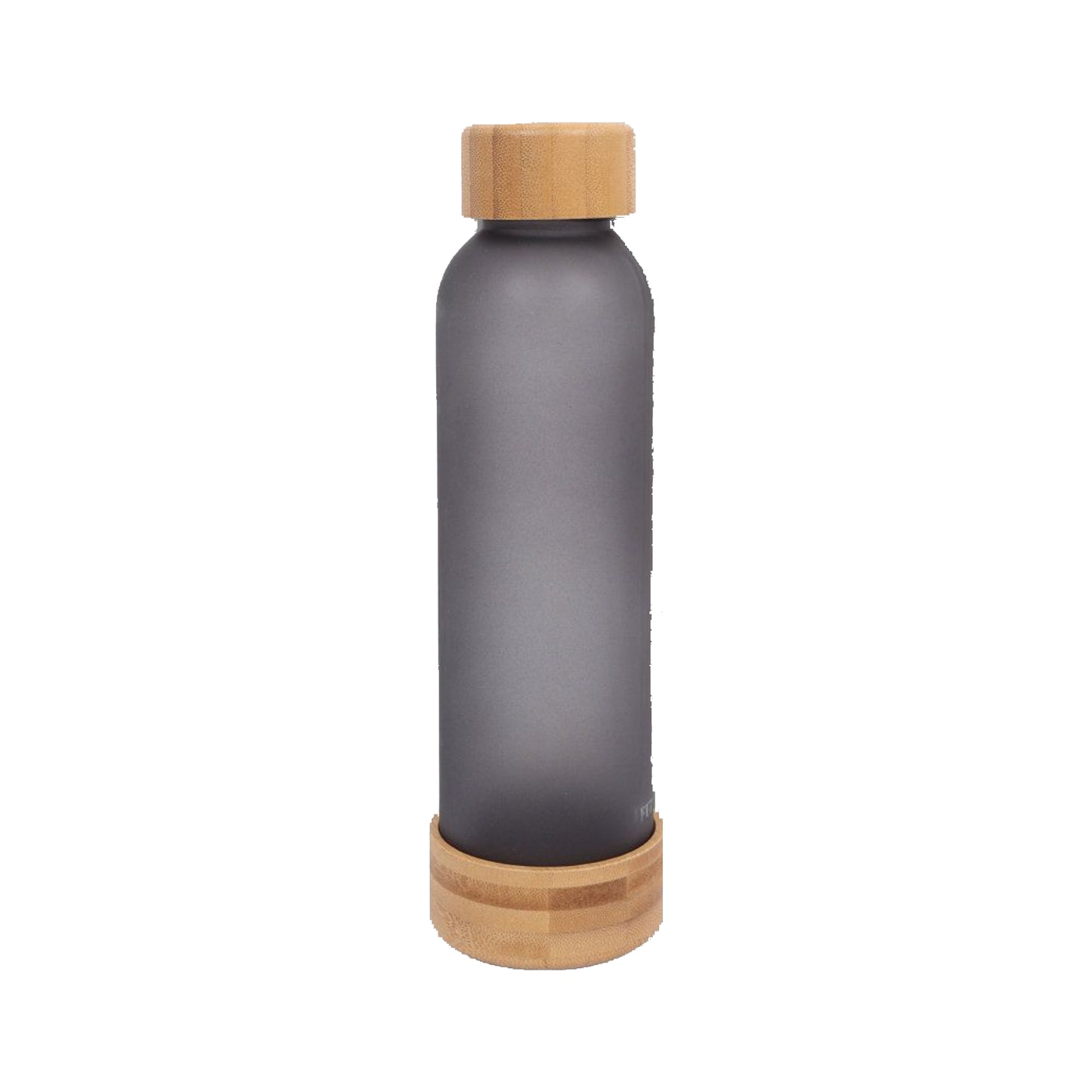 Ecofrost Glass Bottle Bamboo Cap