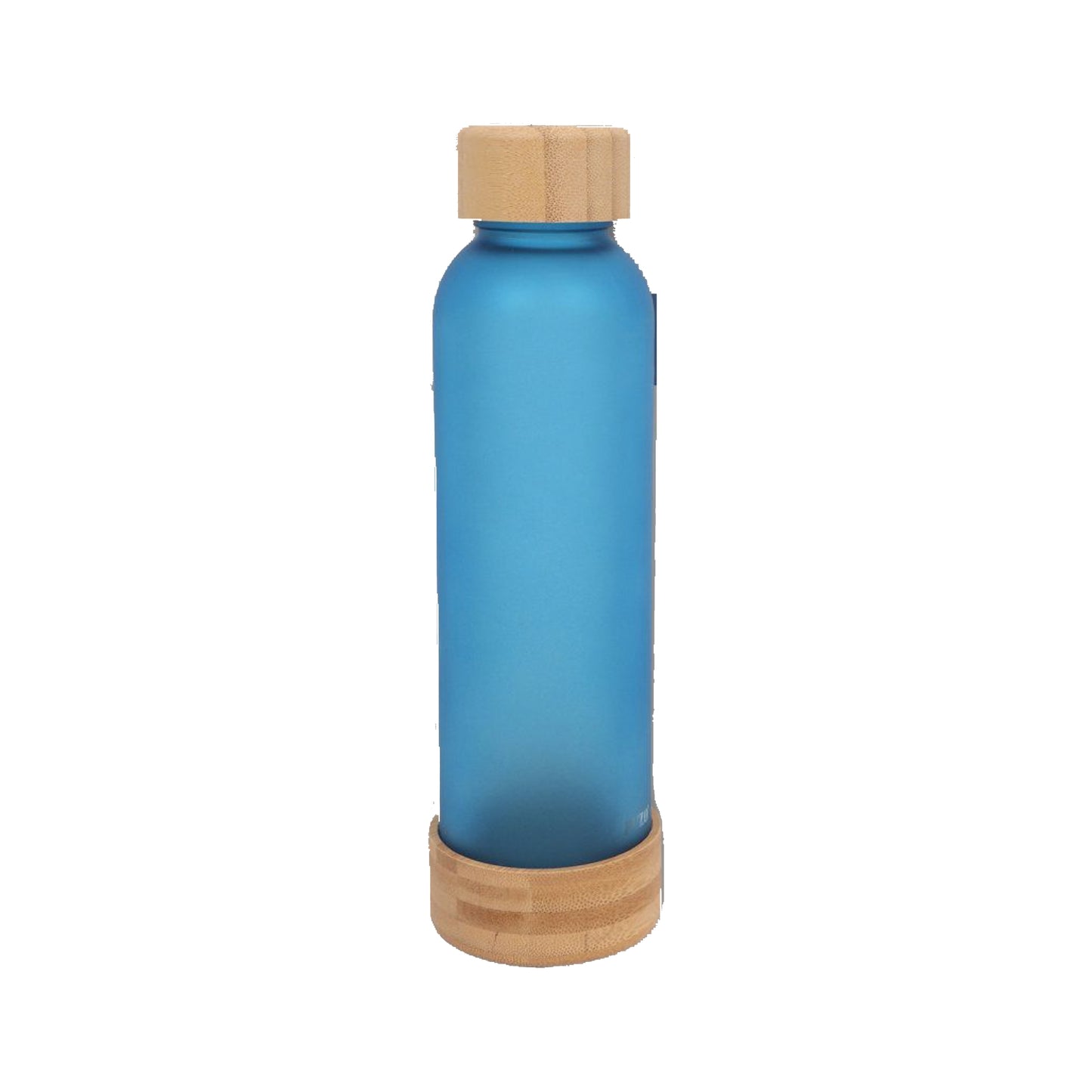 Ecofrost Glass Bottle Bamboo Cap