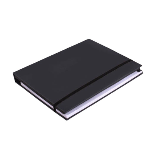 Compact Stationery kit with Writing pad, Eco Pen, Wooden Ruler, Highlighter, 2 Pencils, Sharpener and Eraser