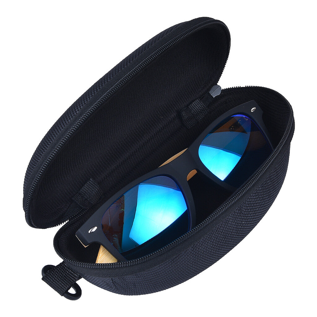Bleu Bamboo Mirror Lens Sunglass - UV400