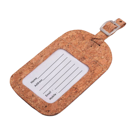 Cork Luggage tag