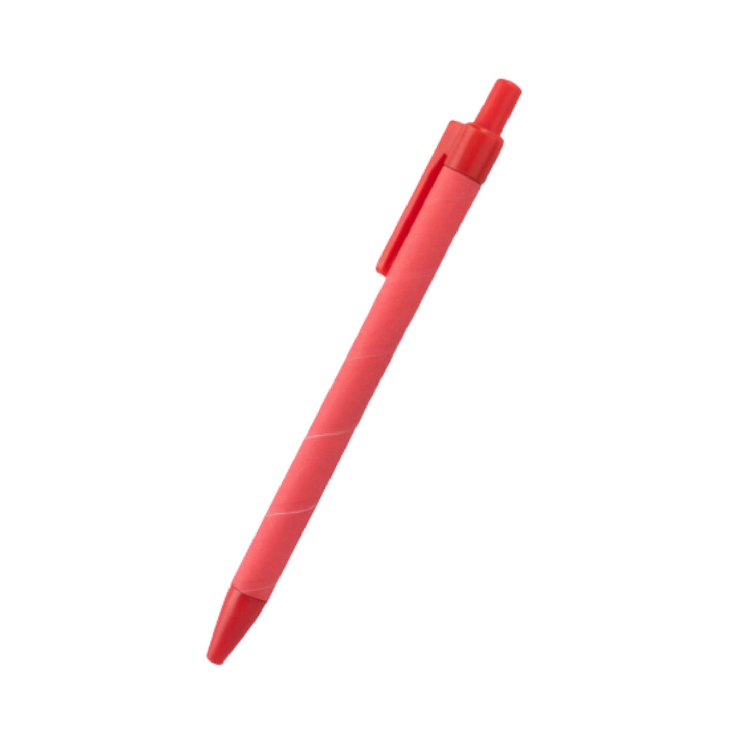 Eco color pen: Paper barrel pen with colored body