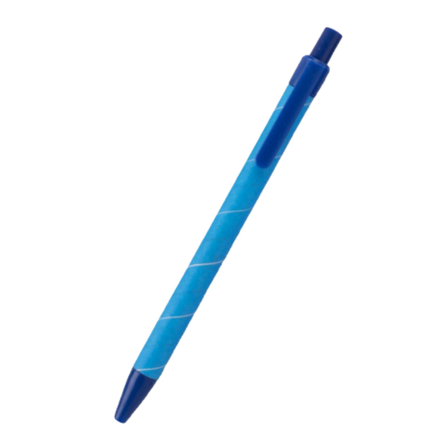 Eco color pen: Paper barrel pen with colored body