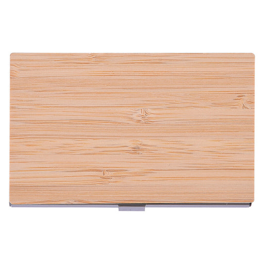 Bamboo Card Holder