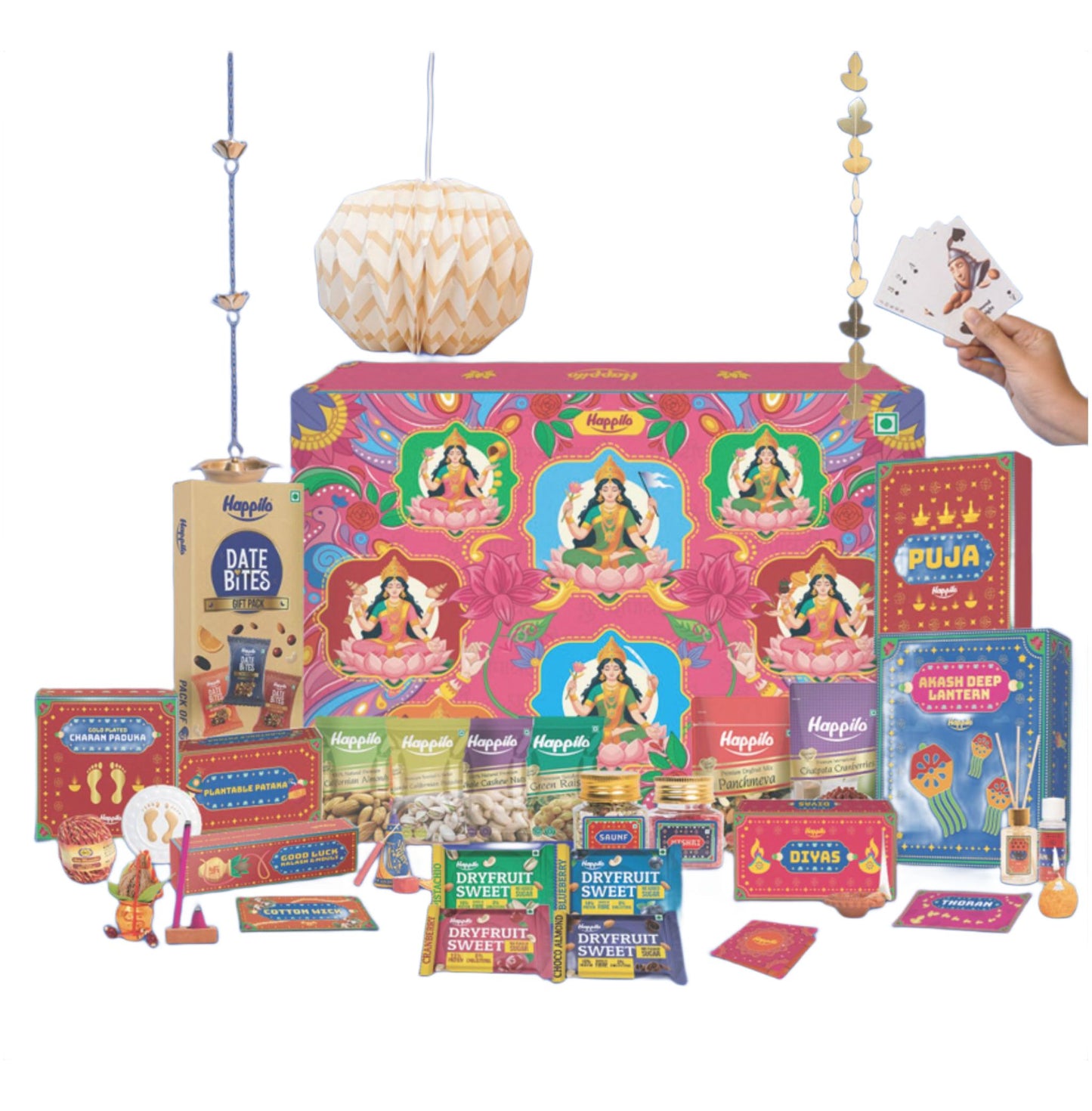 Happilo Ashtalakshmi 23 Inclusions Gift Box