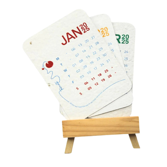 Plantable Calendar (Wood) | B6