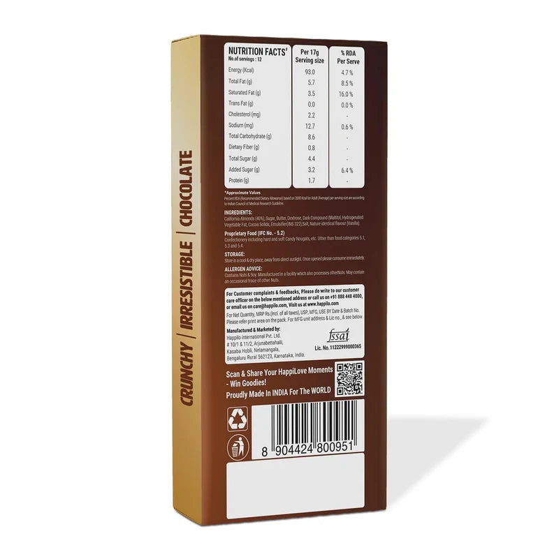 Happilo Premium Almond Chocolate Krunch Gift Pack