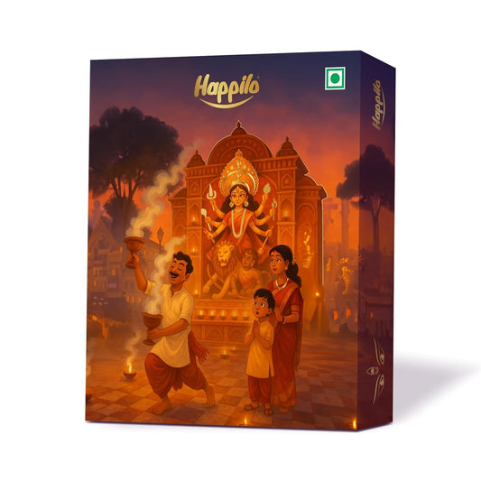 Happilo Puja 14 Inclusions Gift Box