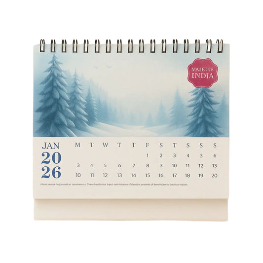 Wire Bloom Desk Calendar B6 Ring Landscape