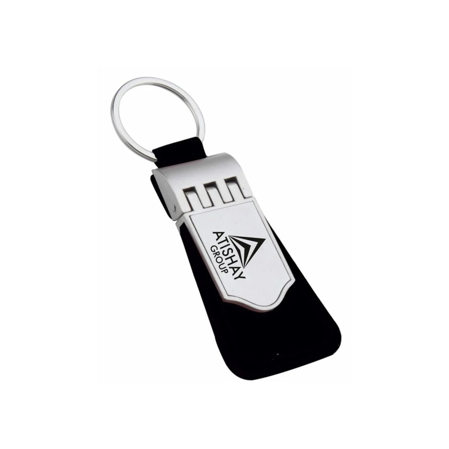 Black Premium Leather Keychain
