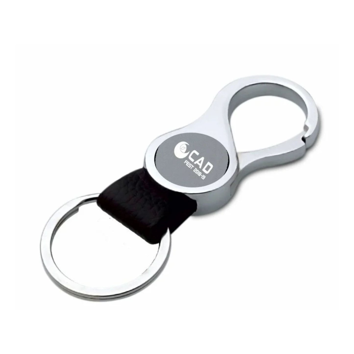 Silver Metal Unique Premium Keychain
