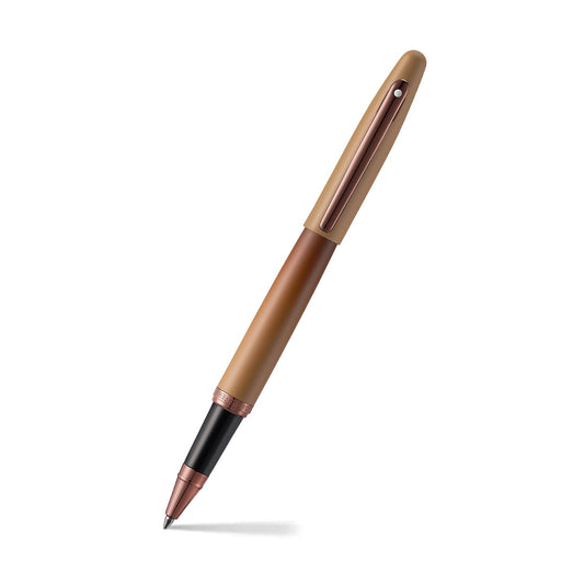 Sheaffer® VFM 9428 Coffee Edition Matt Brown Ballpoint Pen with Regal Brown PVD Trims