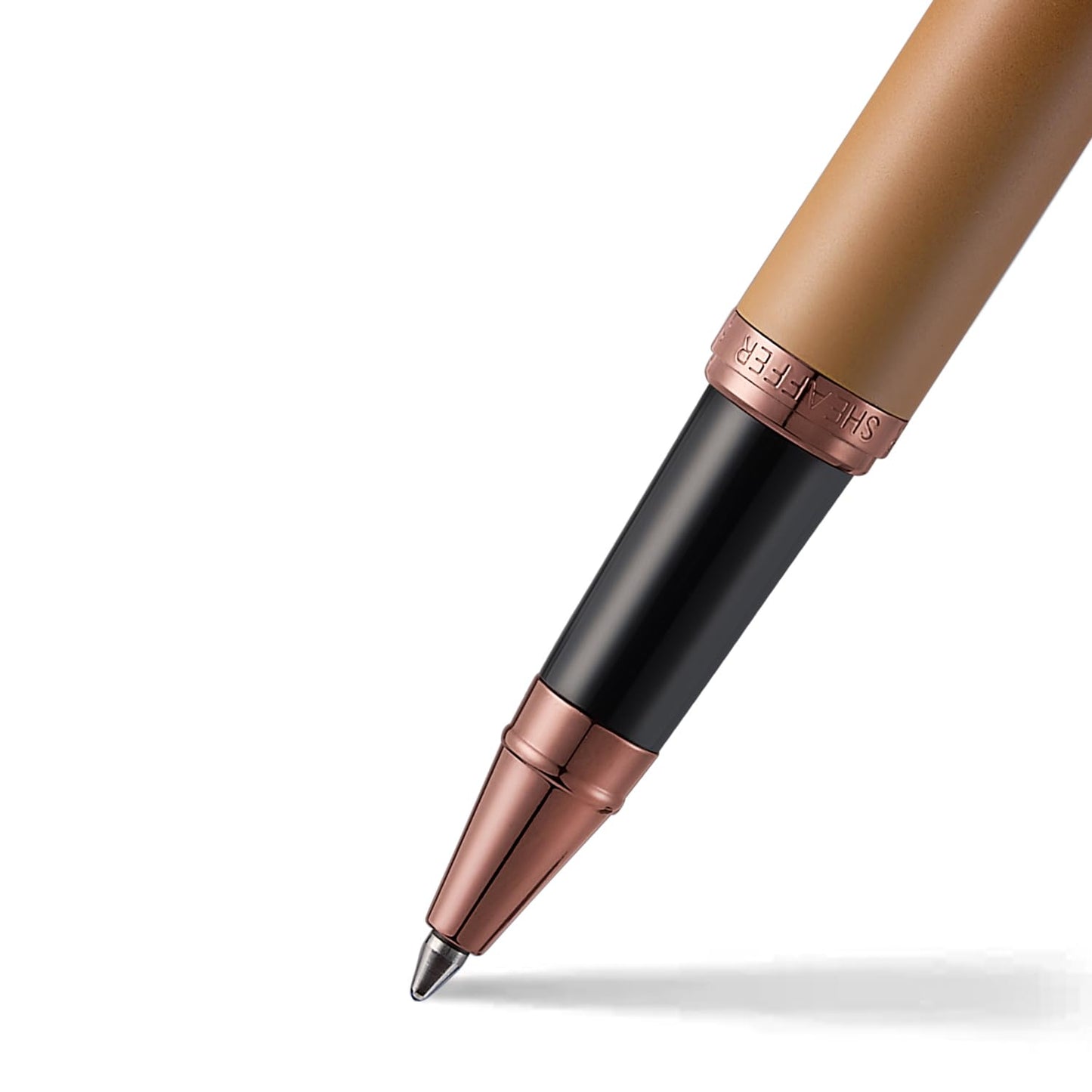 Sheaffer® VFM 9428 Coffee Edition Matt Brown Ballpoint Pen with Regal Brown PVD Trims