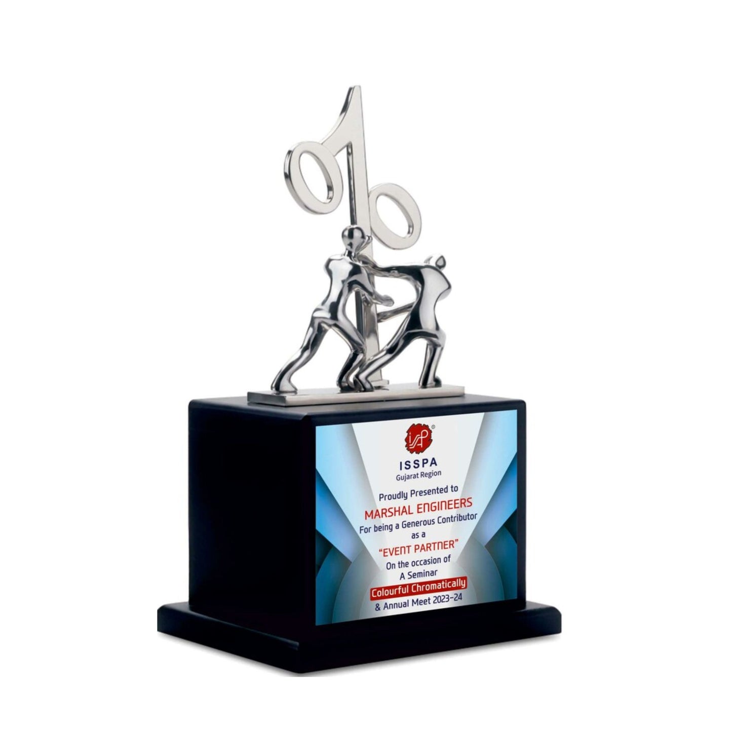 A Bold Chrome 1% Pushed By Determined Figures