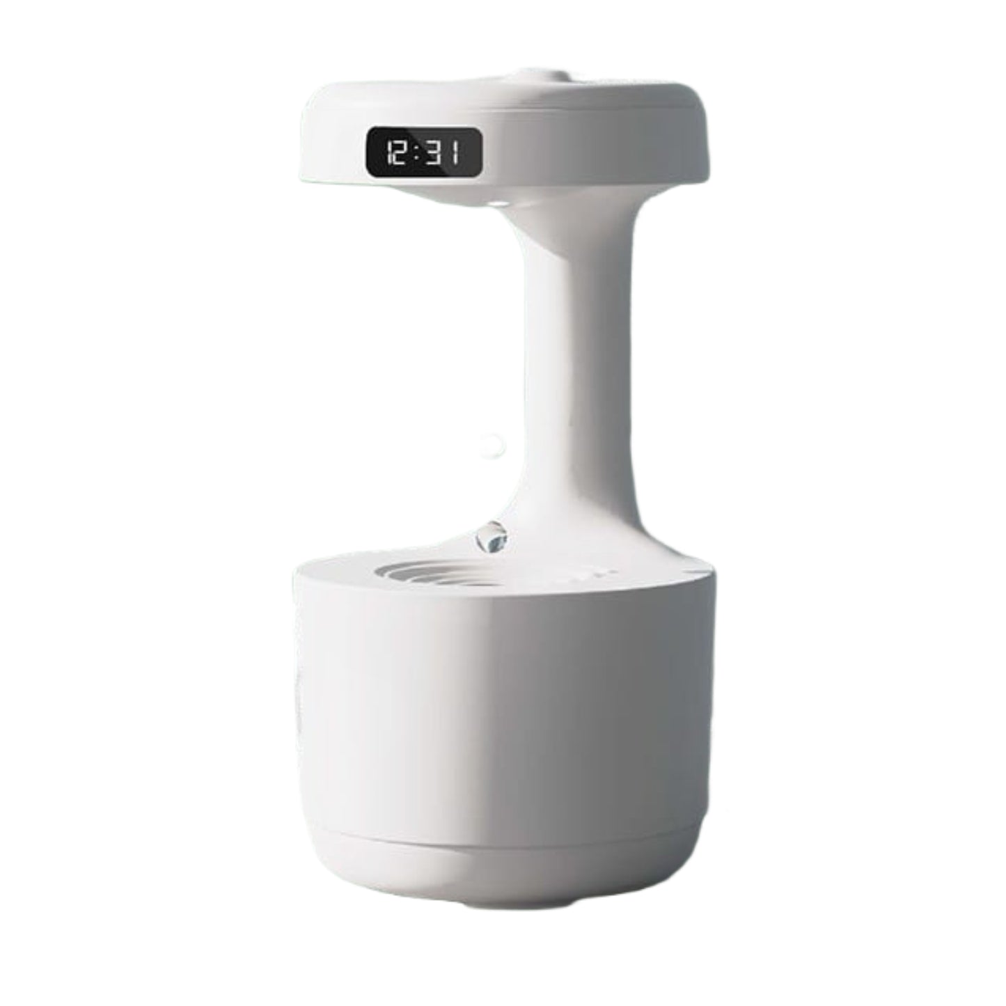 Drops Anti-gravity humidifier with clock