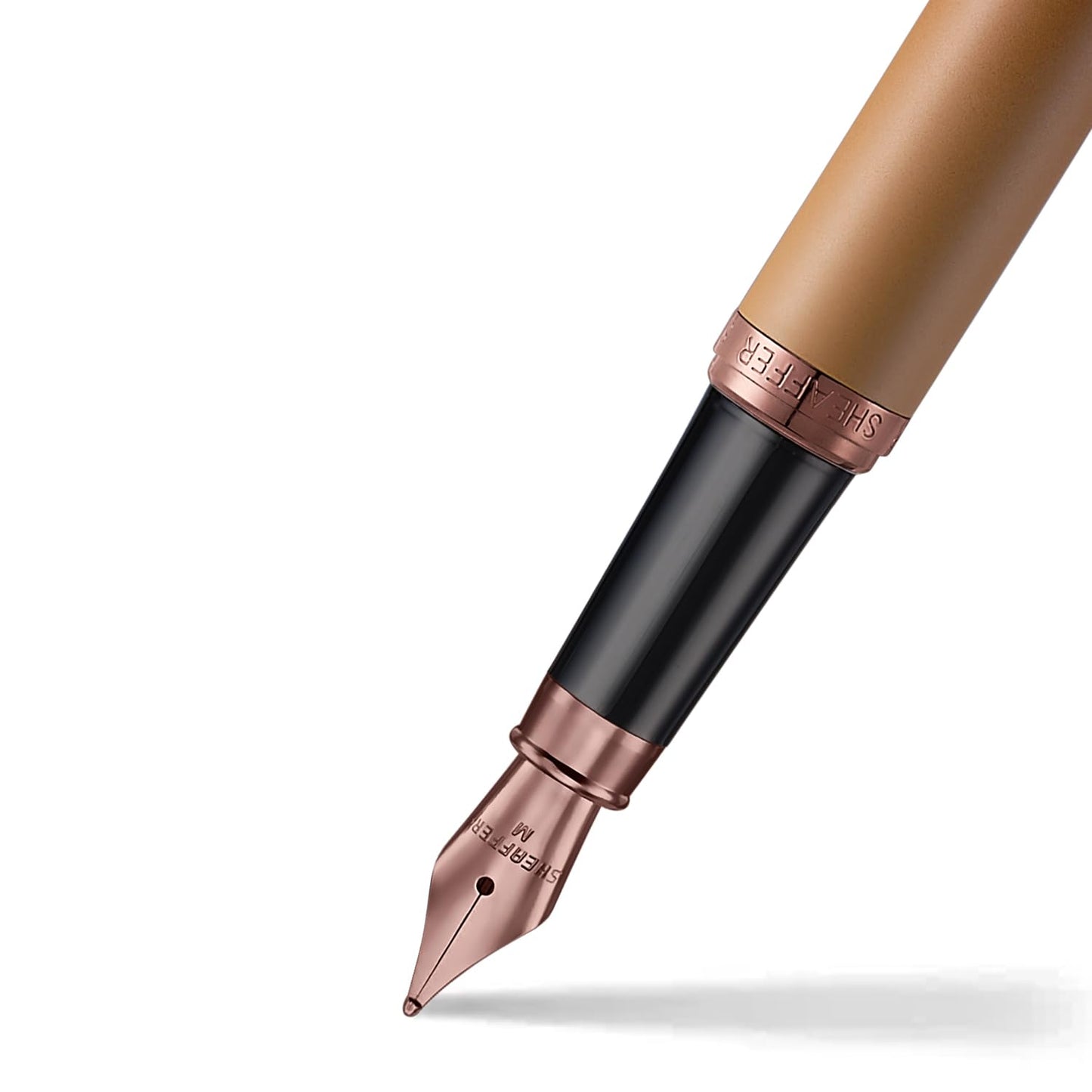 Sheaffer VFM 9428 Fountain Pen | Coffee Edition Matt Brown with Regal Brown PVD Trims