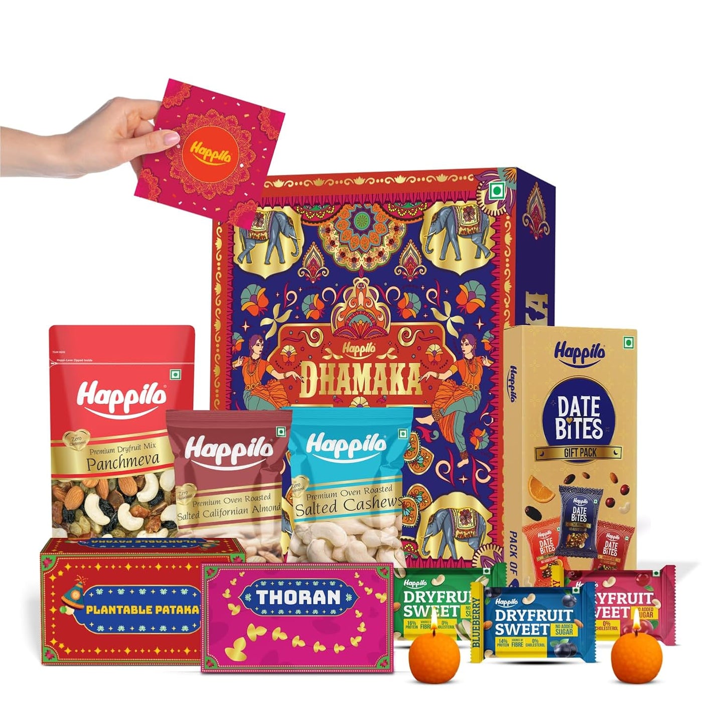 Happilo Dhamaka 12 Inclusions Gift Box