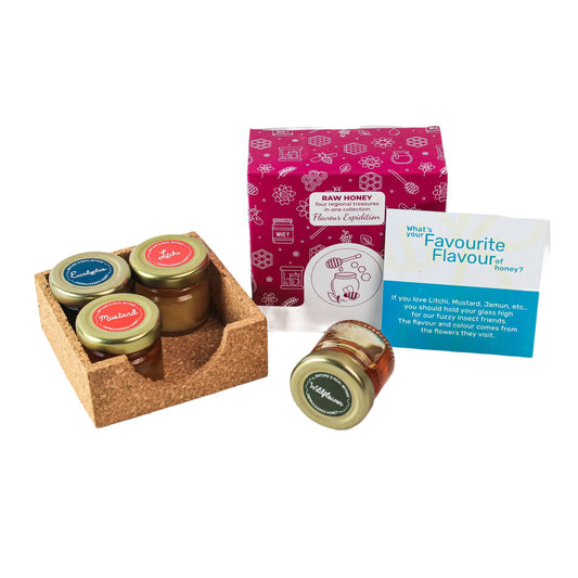 4 Raw Honey Trial Set
