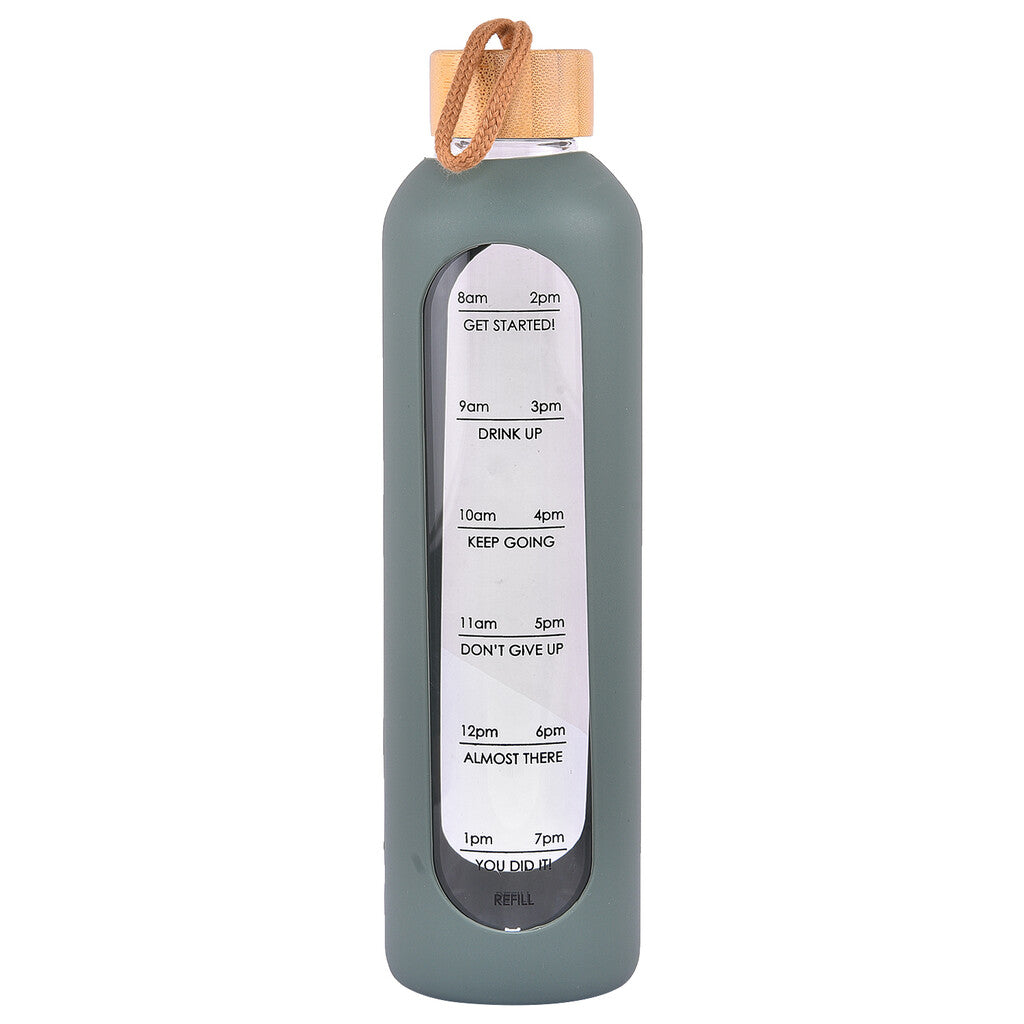 Remindr Motivational Glass Bottle