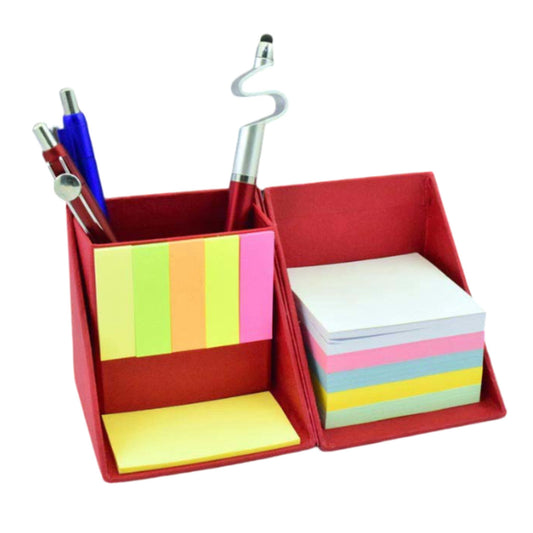 olding paper cube in color (with memopad and tumbler)