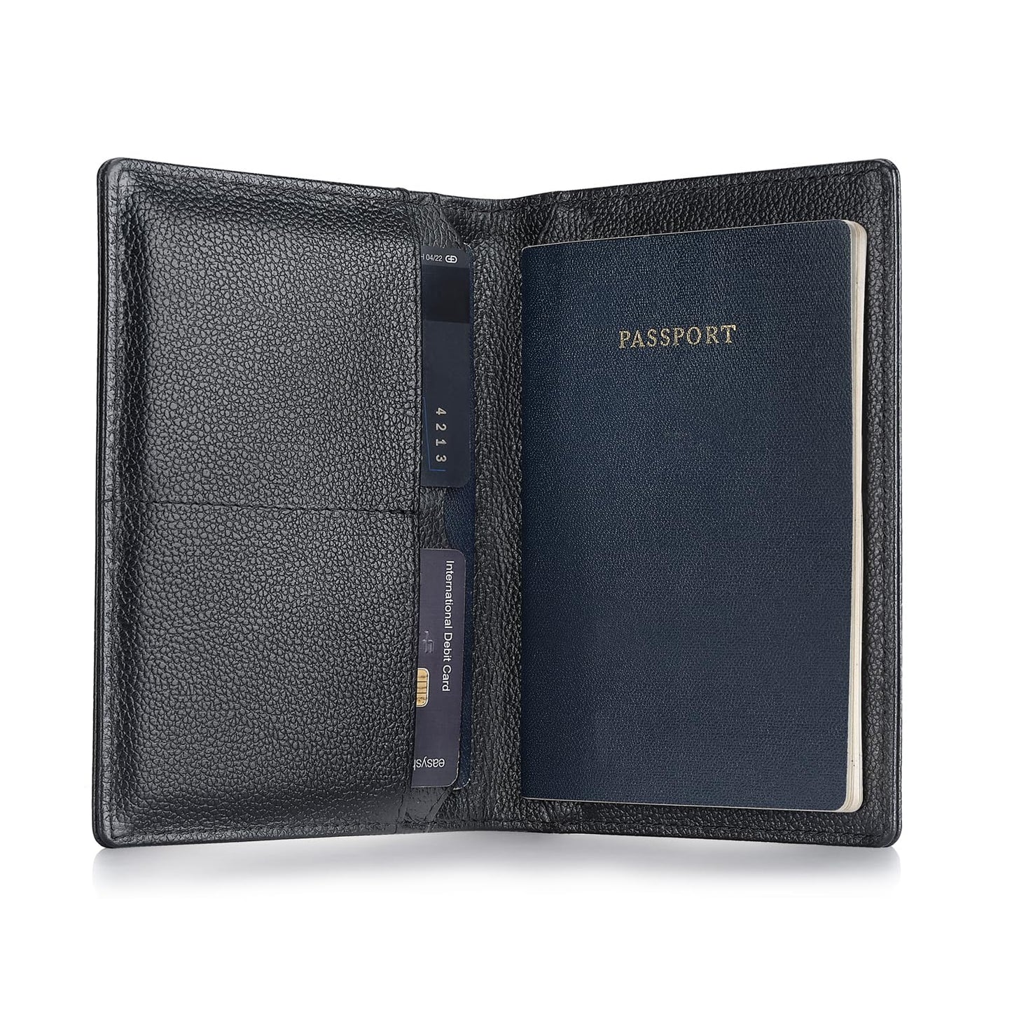 Sheaffer Gift Set G323 | Sentinel Brushed Chrome Ballpoint Pen with Leather Passport Holder