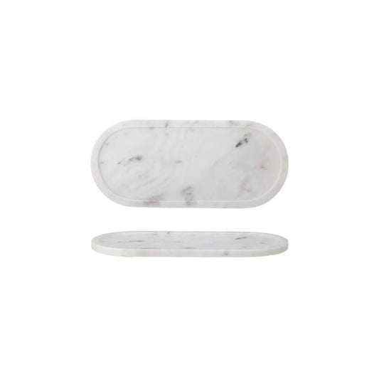 Marble Tray Oval (6"x12")